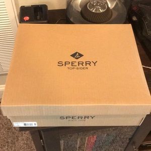 sheer water black sperry boots